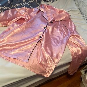 silk pajama set from amazon